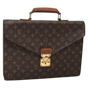 LOUIS VUITTON Monogram Serviette Conseiller Briefcase M53331 LV Auth 141889